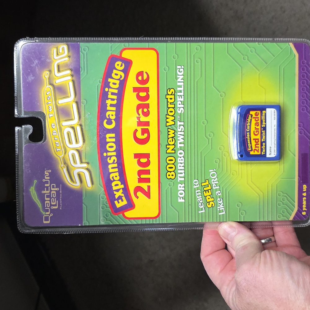 Quantum Leap 2nd Grade Spelling Expnsion Cartridge.